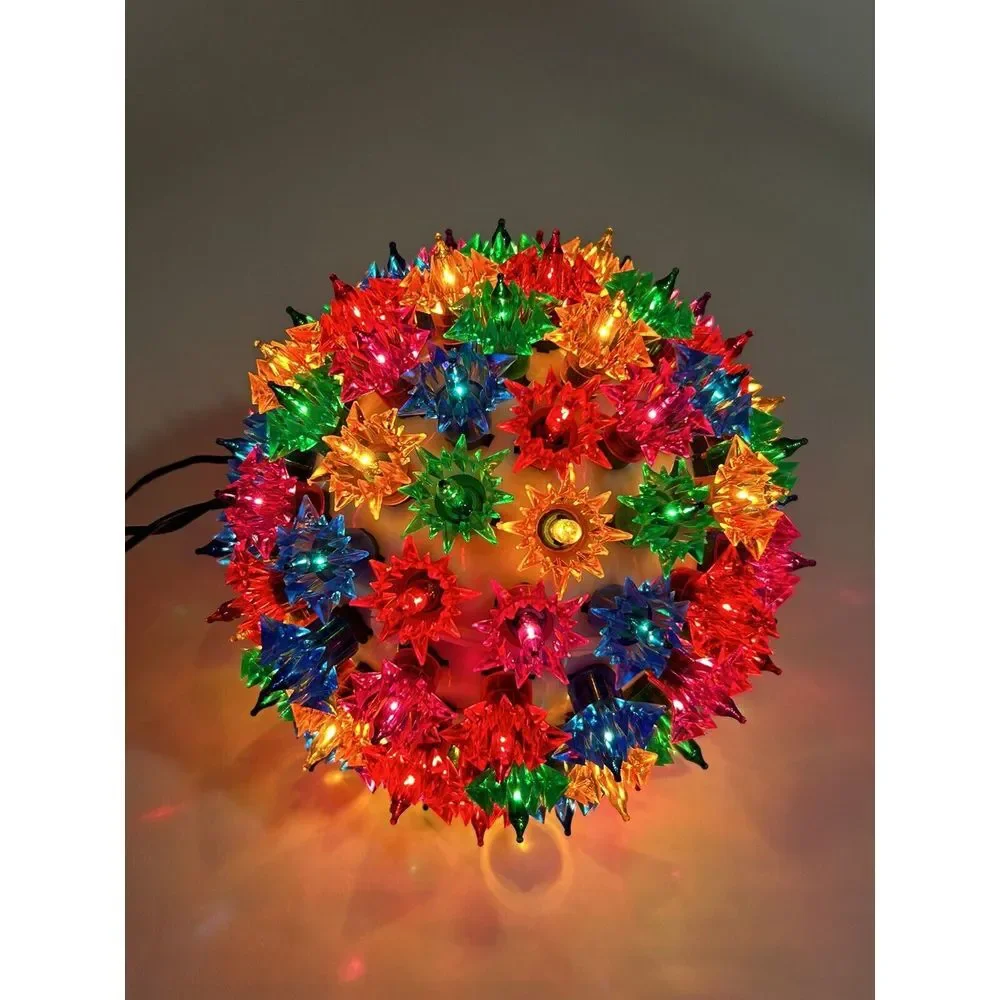 GE Holiday Classics Multi-Color Super Sphere 100 Christmas Lights 6